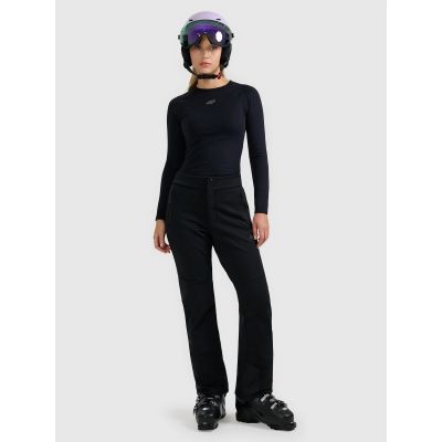 5. Women's softshell ski pants 10000 membrane 4F 4FWAW25TFTRF0943-20S