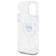 7. Karl Lagerfeld IML Metal Choupette Head MagSafe iPhone 12 Case - White