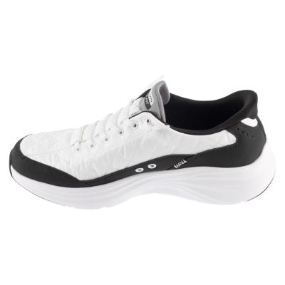 2. Skechers Slip-Ins: Contour Foam – Cozy 232619-WBK White 42.5