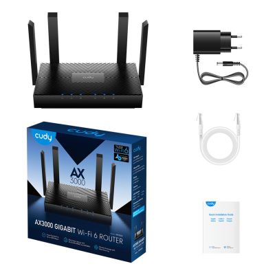 13. CUDY WR3000 LAN Gigabit AX3000 WiFi 6 Mesh router