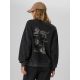 2. Women's loose sweatshirt with print 4F 4FKAW26TSWSF3185-20S