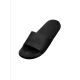 13. Basic plain black pool flip-flops KUBKBB-SS24-02-23