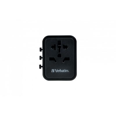 4. Verbatim 49544 Power Plug Adapter Universal Black
