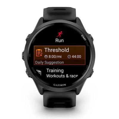 2. Garmin Forerunner 570 watch, 47mm AMOLED Black