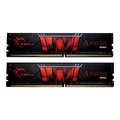 3. G.Skill Aegis F4-2400C17D-16GIS Memory Module 16GB 2 x 8GB DDR4 288-pin DIMM