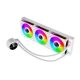 9. GameMax ICEBURG 360 DIGITAL WH computer cooling system Processor All-in-one Liquid Cooler 12 cm White 1 pc.