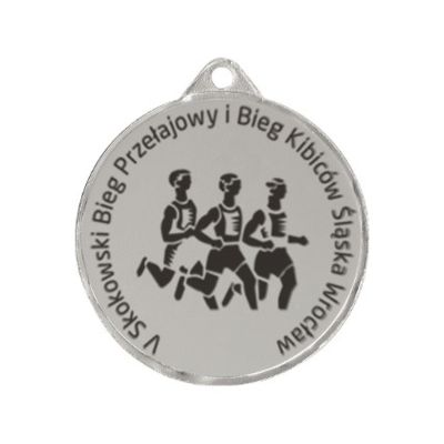 Laser-engraved steel medal – RMI