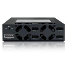 Icy Dock MB994SP-4SB-1 Carrier Panel, 13.3 cm (5.25"), 2.5", Aluminum, Metal, CE, REACH