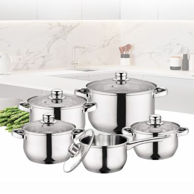 2. MR-2020-10 MAESTRO 10-piece pot set