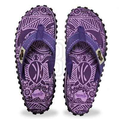 2. Gumbies Islander Flip-Flops Unisex Purple Signature Flip-Flops GU-FFISL151