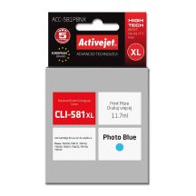 Activejet ACC-581PBNX Ink (replacement for Canon CLI-581PB XL printer; Supreme; 11.70 ml; Photo blue)