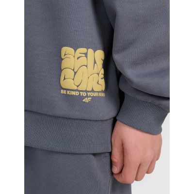 3. 4F JUNIOR sweatshirt 4FJRAW25TSWSM2448-22S
