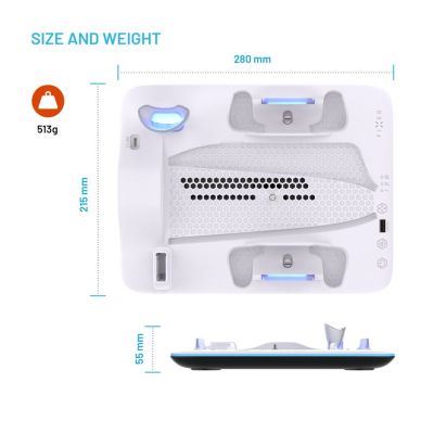 3. FIXED FIXPS5PS-MCS-BW game console part/accessory Docking station
