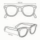 9. TREVON glasses