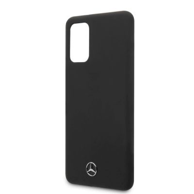 5. Mercedes Silicone Line Case for Samsung Galaxy S20+ - Black