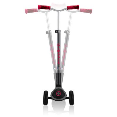 10. Globber Master Prime 3-Wheel Scooter / Black - New Red 664-102