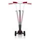 10. Globber Master Prime 3-wheel scooter / Black - New Red 664-102