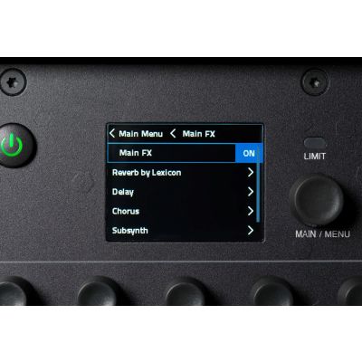 10. JBL PRX ONE - portable column system with built-in digital mixer and DSP