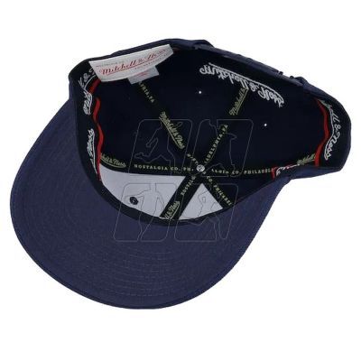 6. Mitchell &amp; Ness NBA Pinscript Classic Cap HHSSINTL103-MNNYYPPPNAVY