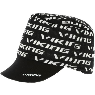 Multifunctional Hat for Adults VIKING Moko Black and White