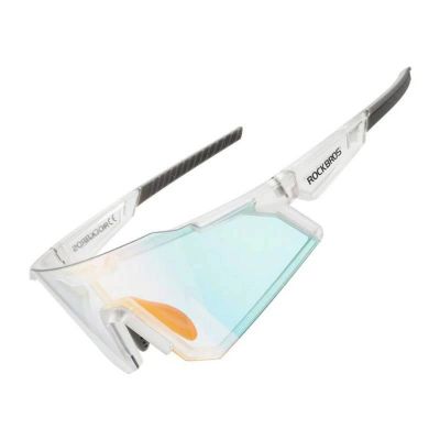 9. Rockbros SP291 Photochromic UV400 Cycling Glasses - White