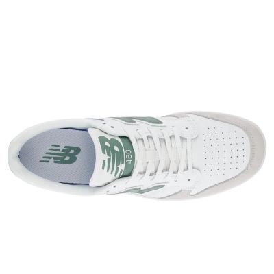 8. New Balance 480 Lifestyle Men's Classic Shoes white (BB480LXB)