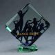 8. Glass trophy with LuxorJet color print and case