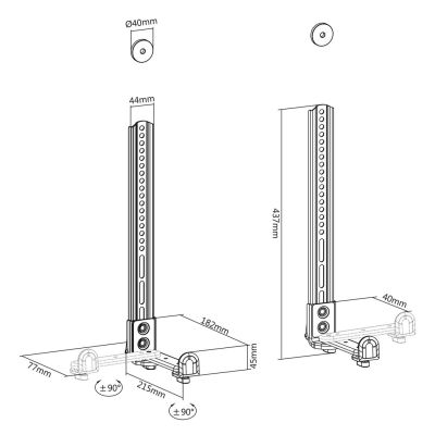 6. MACLEAN TV SOUNDBAR MOUNT MC-914