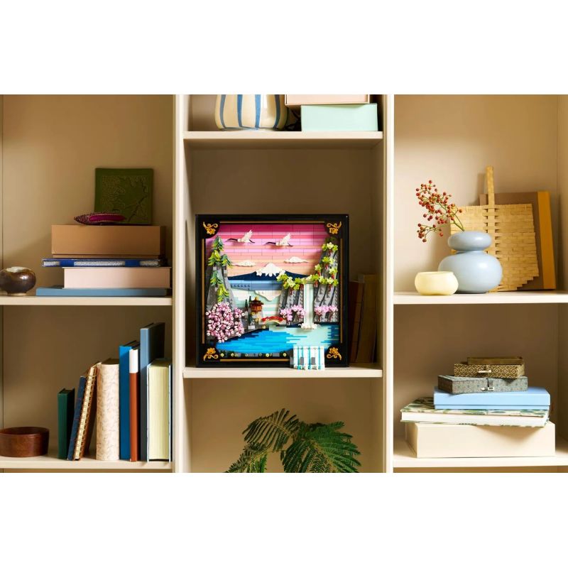 13. LEGO Art 31218 Japanese Landscape with Cherry Blossoms