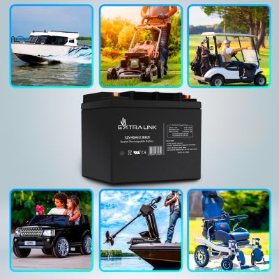 27. EXTRALINK MAINTENANCE-FREE AGM BATTERY 12V 40AH