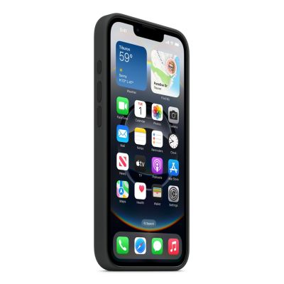 3. Apple iPhone 16e Silicone Case – Black | Apple