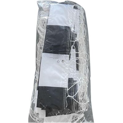 6. GOAL NET 300x200x110CM WHITE-BLACK ENERO