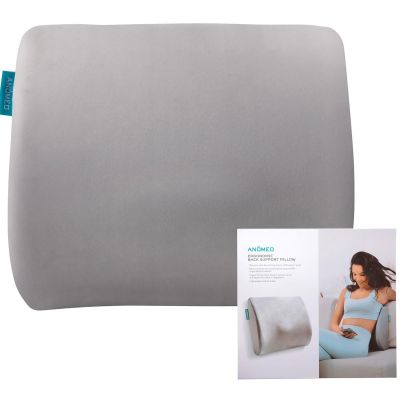 2. ERGONOMIC BACK SUPPORT PILLOW ANOMEO