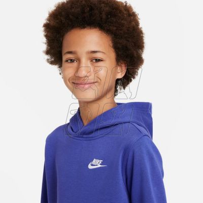 3. Nike Sportswear Club Pullover Hoodie Jr BV3757 430