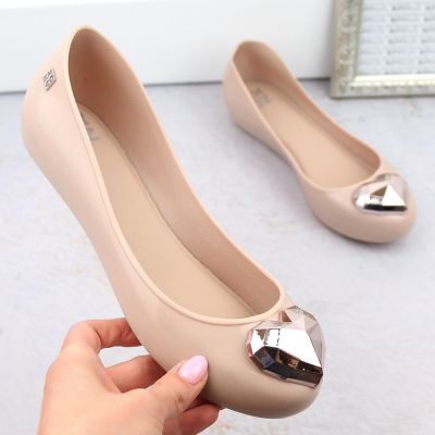 5. Comfortable ballerinas scented Zaxy W INT2007A nude