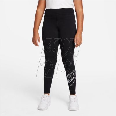 4. Nike Sportswear Essential Jr DD6482 010 Leggings