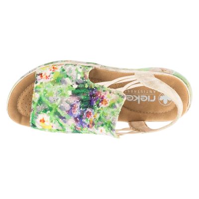 3. Rieker Sandals 64841-90 Multicoloured 36