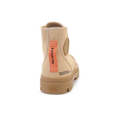 10. PALLADIUM PAMPA HI HTG GUM IRISH BROWN 74988-219
