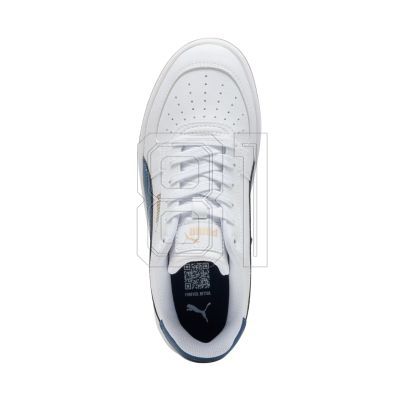 4. Puma Caven 2.0 children's shoes white and blue 393837 57