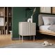 3. Bedside table 2 pcs ISLA 44.5x40x59 cashmere matt