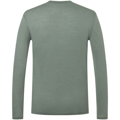 2. Men's SUPER.NATURAL M DOG EXCURSION LS long-sleeve shirt green