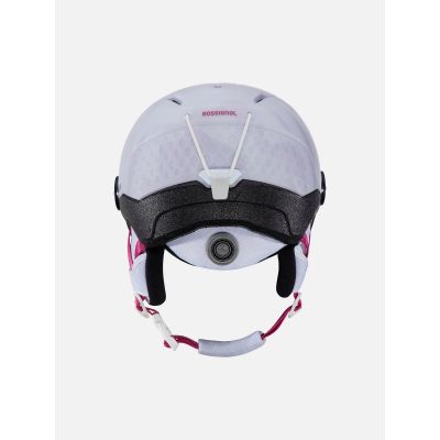 4. ROSSIGNOL Whoopee Visor IMPACTS Ski Helmet, White