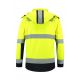 4. Rimeck Bi-color EN ISO 20471 Softshell Jacket M MLI-T5297 fluorescent yellow
