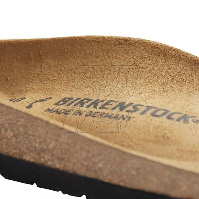 9. Birkenstock Arizona Birko-Flor Gold Women's Slides Regular Wide (1016110)