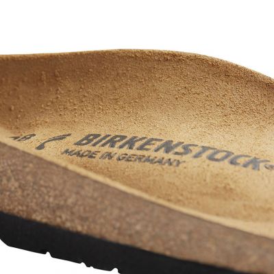 9. Birkenstock Arizona Birko-Flor Gold women's flip-flops regular wide (1016110)