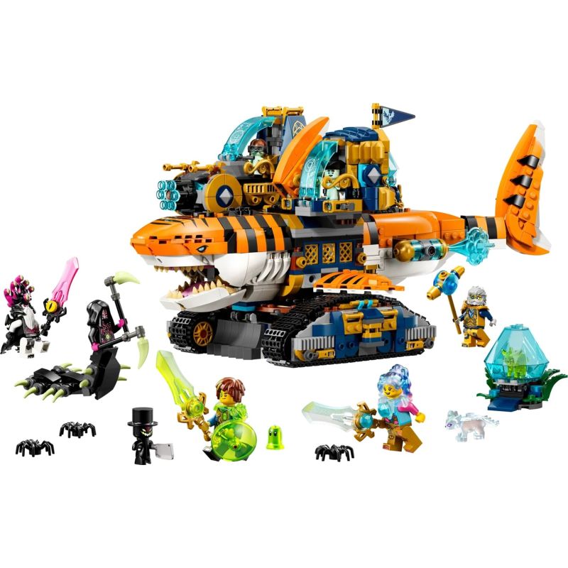 3. LEGO DREAMZzz 71515 Tiger shark tank