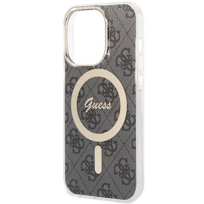 5. Guess IML 4G MagSafe case for iPhone 15 Pro - black