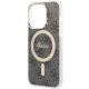 5. Guess IML 4G MagSafe case for iPhone 15 Pro - black