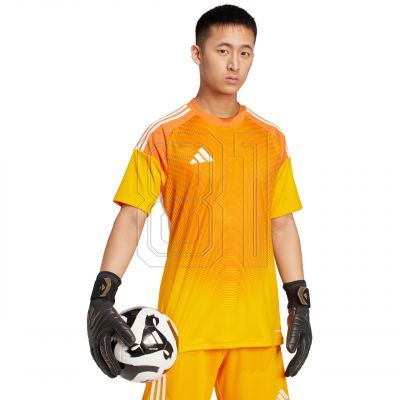 4. adidas Tiro 25 Competition Jersey Short Sleeve Goalkeeper Shirt M JN4502