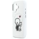 6. Karl Lagerfeld Karl & Choupette Back MagSafe Case for iPhone 17 - Clear